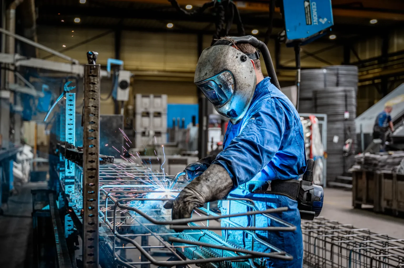 Aan het werk bij EWAKO Wapeningscentrale