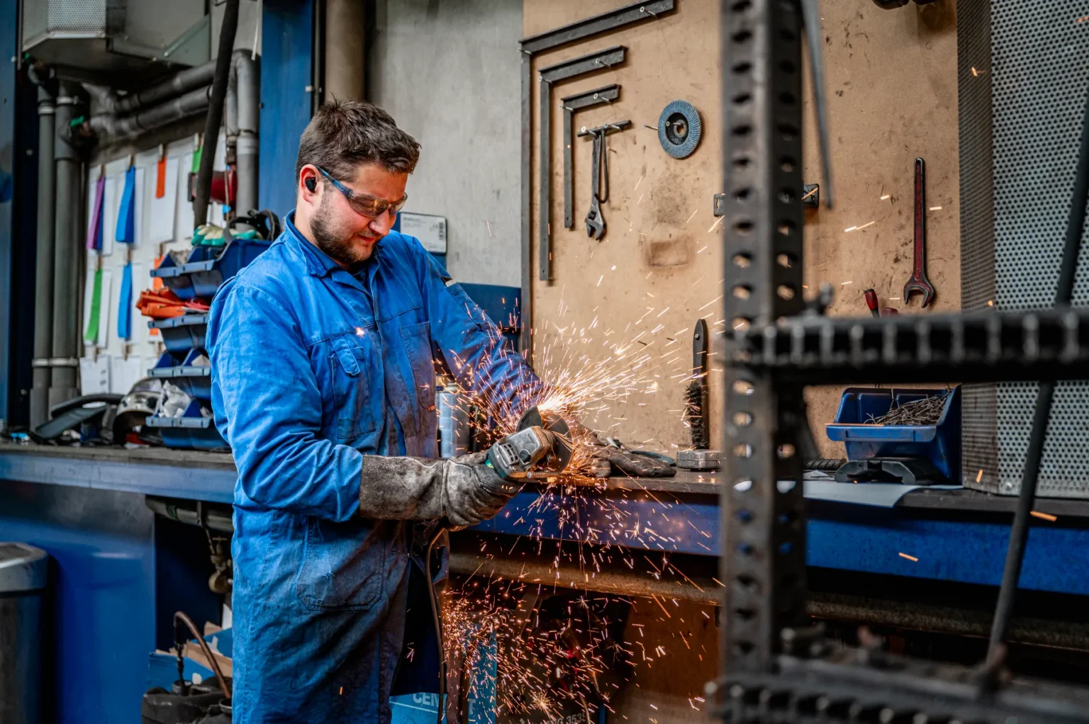 Aan het werk bij EWAKO Wapeningscentrale